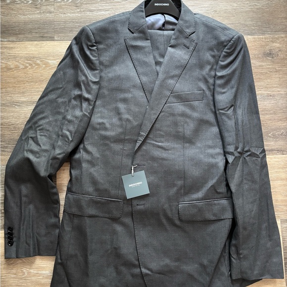 Gray suit